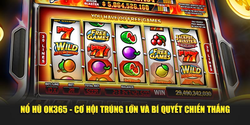 Giải đáp tỷ lệ jackpot trong Nổ Hũ OK365 có công bằng không?